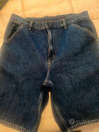 Bermuda cargo jeans Carhartt 33 nuovi