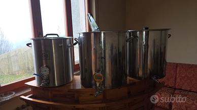 Impianto birra fatta in casa 50L