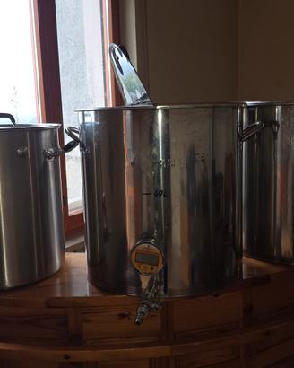 Impianto birra fatta in casa 50L