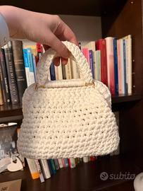 Clutch bag - fatta a mani uncinetto