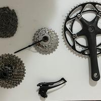 Guarnitura carbon 53/39