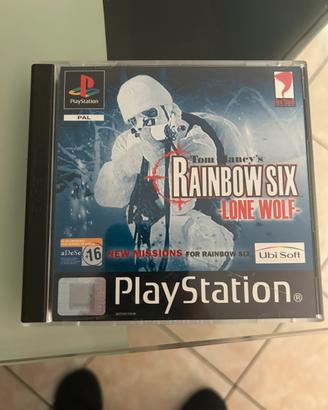 RAINBOWSIX LONE WOLF PLAYSTATION 1 ITALIANO