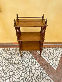 Etagere mobile mobiletto legno d’epoca