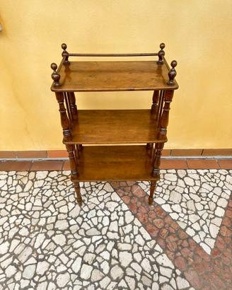 Etagere mobile mobiletto legno d’epoca