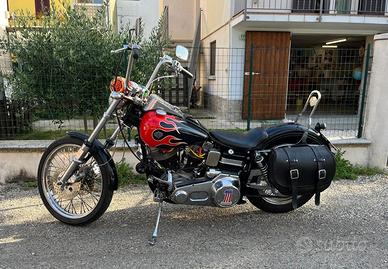 Harley Davidson Shovelhead FXWG del 1980