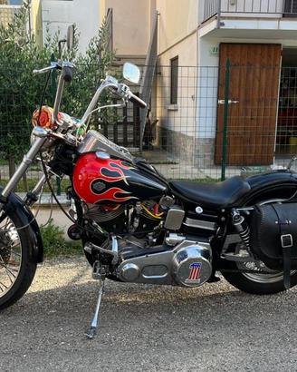 Harley Davidson Shovelhead FXWG del 1980