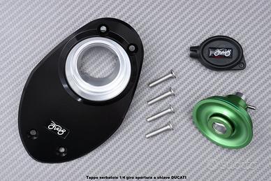 Tappo serbatoio 1/4 giro apertura a chiave DUCATI