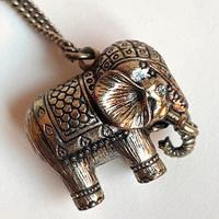 Collana boho etnica elefante