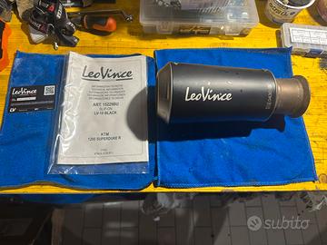 Terminale LeoVince LV-10 Black Edition