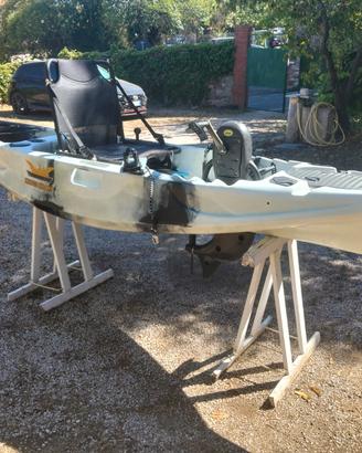 Kayak fishing