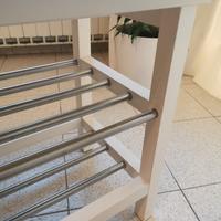 Panca con rastrelliera scarpe (tjusig) 