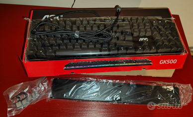 Tastiera NUOVA gaming AOC GK500 RGB meccanica layo