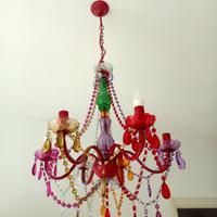 lampadario colorato 