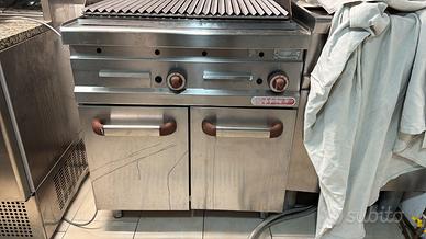 Grigliaa pietra lavica