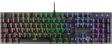 Mars Gaming MK422 Nera Tastiera Meccanica