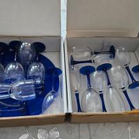 Set 18 Calici Palatina Blu