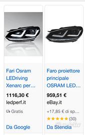 Fari Osram GOLF 6