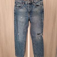 Jeans strappato bambino 7 8 anni 128 cm