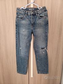 Jeans strappato bambino 7 8 anni 128 cm