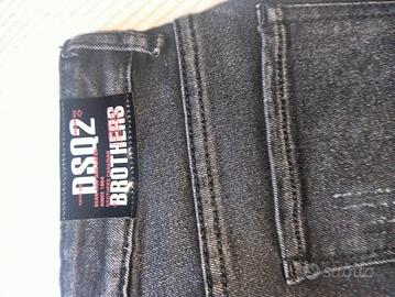jeans dsquared2 nero nuovo taglia XS/S 