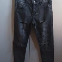jeans strappati hanel haute