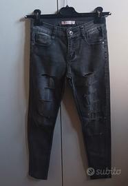 jeans strappati hanel haute