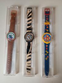Trio di orologi Parmalat-Swatch