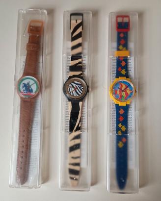 Trio di orologi Parmalat-Swatch