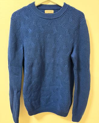 Maglione Falconeri uomo 100% Lana Vergine