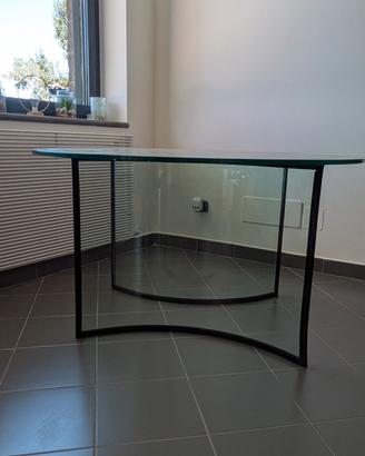 Tavolo da pranzo rotondo  in vetro  130cm