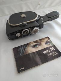 Cinepresa vintage sovietica Quarz M 8 mm