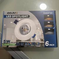 Confezione da 6 Faretti da Incasso 220volt