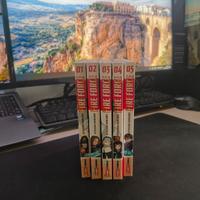 manga Fire force volumi 1-5