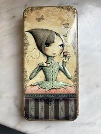 Astuccio metallo Leanne ellis Santoro london