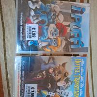 I Puffi + Hotel Transilvania DVD sigillati 