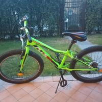 bicicletta fluo Mountain bike