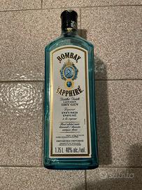Bottiglia vuota gin bombay 1,75l