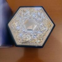 porta gioie in velluto e silver