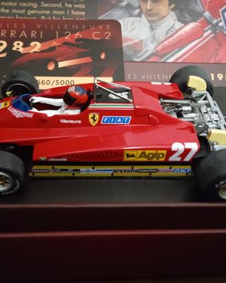 Slotcar Slot it Ferrari F1 126 C2 Villeneuve Nuova