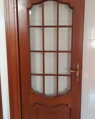 Porta legno e vetro
