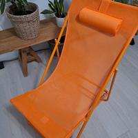 SEDIA SDRAIO X CASA/MARE/CAMPEGGIO INCLINABILE