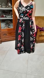 vestito  estivo in poliestere e spandex 