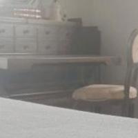 Cassettiera comò Secretaire in noce massello