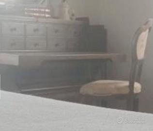 Cassettiera comò Secretaire in noce massello