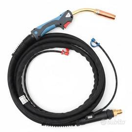 Torcia BZ500 4Mt MIG/MAG Acqua Attacco Euro