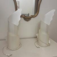 Coppia di lampade da comodino