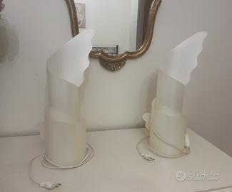 Coppia di lampade da comodino