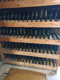200 bottiglie di vetro