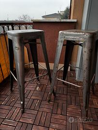 Sgabelli vintage originali Tolix