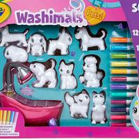Washimals Crayola super set con 12 animali